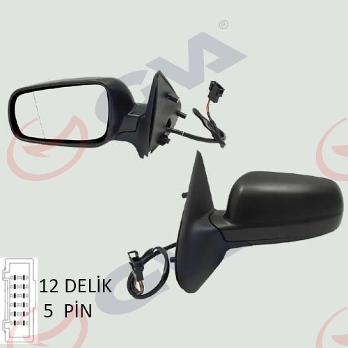 DIŞ DİKİZ AYNASI ELEKTRİKLİ SOL SEAT IBIZA-CORDOBA ASFERİKLİ 99-0