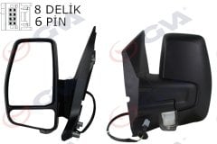 DIŞ DİKİZ AYNASI SOL TRANSİT CUSTOM V362 12> 17 ELEKTİRİKLİ ISITMALI SİNYALLİ