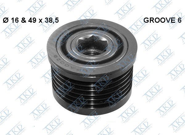 ALTERNATÖR KASNAĞI RULMANLI LAGUNA 2 01- -MEGANE 2-3 08- -V4ARO-TRAFIC 2 06- -MASTER 2 1.9DCI