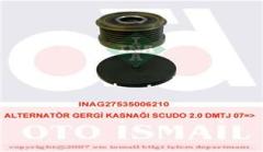 ALTERNATÖR KASNAĞI RULMANLI P206-207-307-308-406-407-PARTNER-C2-C3-C4-C5-C8-XSARA 1.4-1.6-2.0HDI