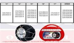 PATİNAJ ZİNCİRİ TAKMATİK ÇAPRAZ 14-15-16-17 JANT ZİNCİR EBATLARI İÇİN RESİME BAKINIZ