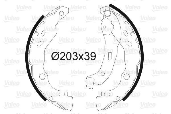 ARKA FREN PABUÇ BALATASI RENAULT CLIO 2 98> CLIO 4 12> CLIO SYMBOL 02> SYMBOL 3 13> DACIA SANDERO 08> LOGAN 06> SANDERO 2 12> LOGAN 2 12>