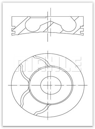 x MOTOR PİSTON SEGMAN 0.40mm KISA KANGOO 1.5 DCI K9K 76.00 STANDART 26 pim