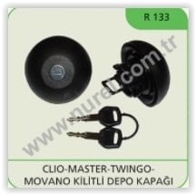 DEPO KAPAĞI KİLİTLİ CLIO-TWNG-MASTER-MOVANO