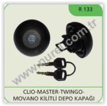 DEPO KAPAĞI KİLİTLİ CLIO-TWNG-MASTER-MOVANO