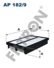 HAVA FİLTRESİ KIA CERATO 1.5L D4FA CRDİ 05-> / SPORTAGE 2.0L G4GC 04-10 2.0L D4EA CRDİ 04-10 / HYUN DAI TUCSON 2.0L G4GC 04-> 2.0L D4EA CRDİ 04->