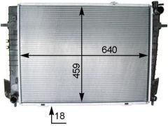RADYATÖR BRAZİNG TUCSON 04 CRDİ CRDİ640x438x22