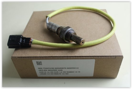 OKSİJEN SENSÖRÜ RENAULT CLIO 3 05 MODUS 04 1.2 16V D4F