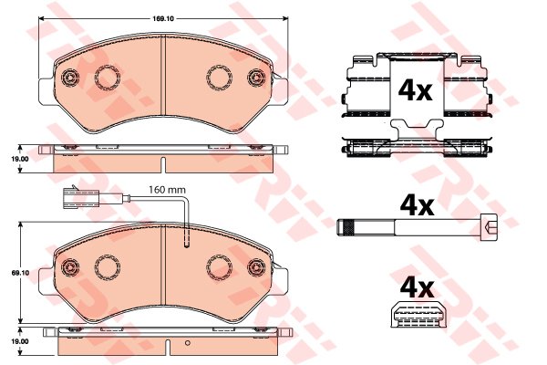 ÖN FREN BALATASI BOXER-DUCATO-JUMPER 06 16