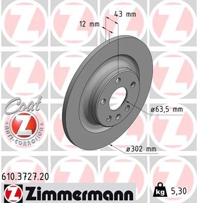 ARKA FREN AYNASI VOLVO S60 3-19 V60 18 V90 16 XC60 17 S90 16 302x5DL 16 İNÇ 0986479F31-DF6588