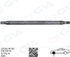AKS MILI ARKA SAG INCE UZUN 893mm MERCEDES SPRINTER B906 . VW CRAFTER 30-35-50 Z:26-29
