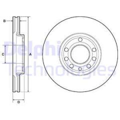 ÖN FREN AYNASI VECTRA C 02 SIGNUM 03 SAAB 9.3 02 CROMA 05 285x25x5DLxHAVALI 46844071-51819733