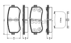 ARKA BALATA ACCENT ERA 1.4GL-1.5CRDI-1.6GLS 05-10 -KIA RIO 02 KIA CEED 07 10 SPORTAGE 06 0986TB2975