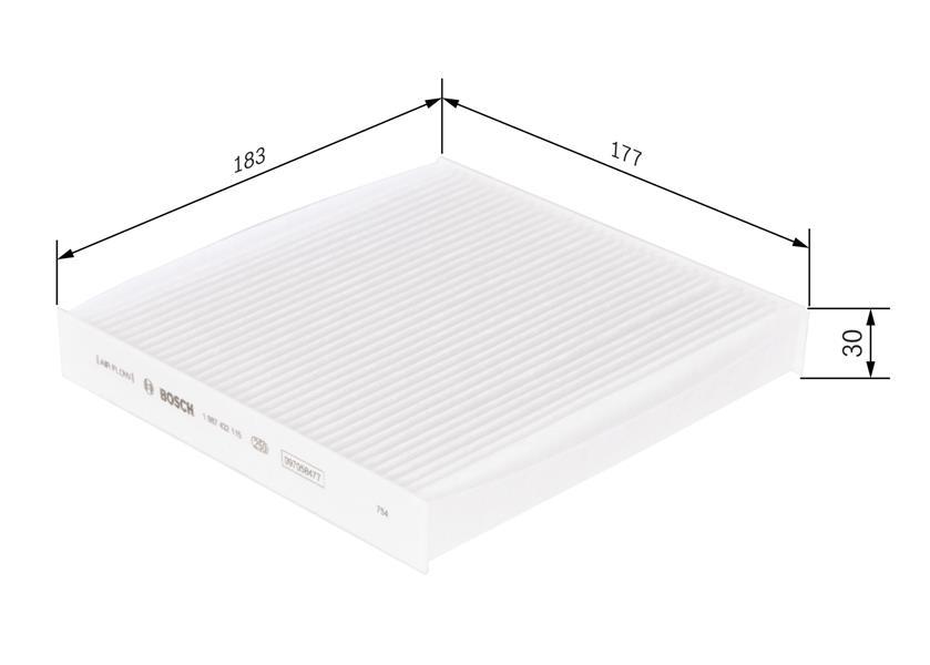 KABİN FİLTRESİ HONDA JAZZ 2 1.2/1.3/1.4 2002-2008