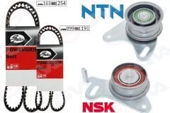 TRİGER KAYIŞ SETİ EKSANTRİK SETİ HYUNDAI H100. STAREX 2.5L D4BB D4BF 97- / KIA K2500 2.5L D4BH 03- / MITSUBISHI L300. L200 2.5L 4D56 K64T K74T 96-07 / PAJERO 2.5L 4D56 94- 2 KAYIŞ 2 RULMAN
