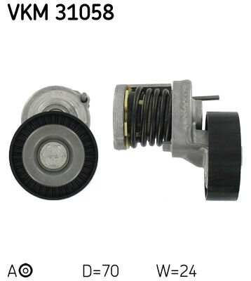 ALTERNATÖR GERGİ KİTİ KÜTÜKLÜ CADDY 3 10 GOLF 5-VI 07 PASSAT 05 1.6-2.0 TDİ 534016410