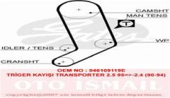 TRİGER KAYIŞI 122x265 CARAVELLA LT28 LT32 LT35 LT46 TRANSPORTER 2.5-2.4D-2.5D 10V 90 AUDI CT939