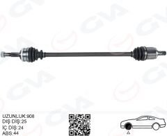 KOMPLE AKS SAĞ NISSAN ALMERA 1.5L QG15DE N16 02- ABS Lİ
