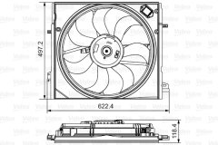 FAN MOTORU DAVLUMBAZ KADJAR-QUASHAI 2-1.5DCI-1.6DCI-1.6DCI 4x4 15