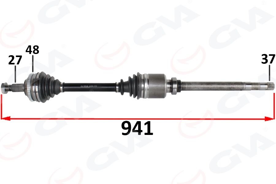 KOMPLE AKS SAG ON FIAT SCUDO 220P 1.9 TD 96-06 ABSLI