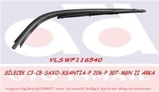 SİLECEK SWF 35cm x1 ARKA C3-C8-SAXO-XSANTIA-P206-P 307-MEGANE 2 BERLINGO LOGAN LAGUNA 2 CLIO