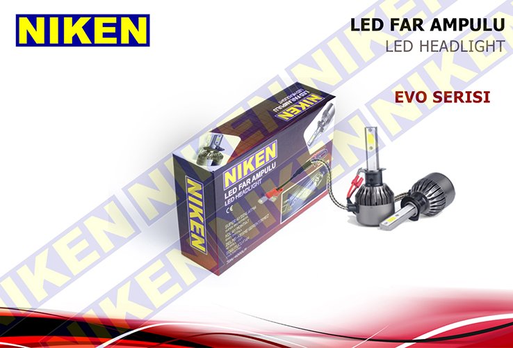 AMPÜL 12V H1 LED XENON SET EVO SERİSİ