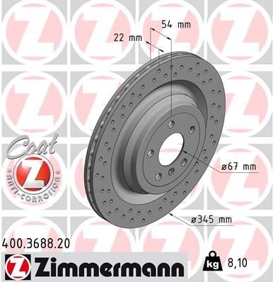 FREN DISKI ARKA 4-matic MERCEDES W166 X166