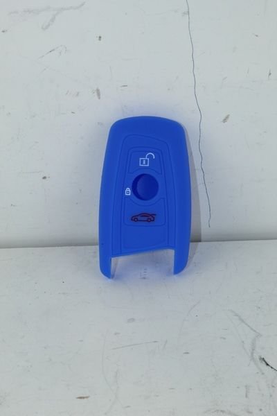 KONTAK ANAHTAR KUMANDA KORUYUCU KILIF SİLİKON MAVİ BMW 116-118-316-318-320 2010-2018