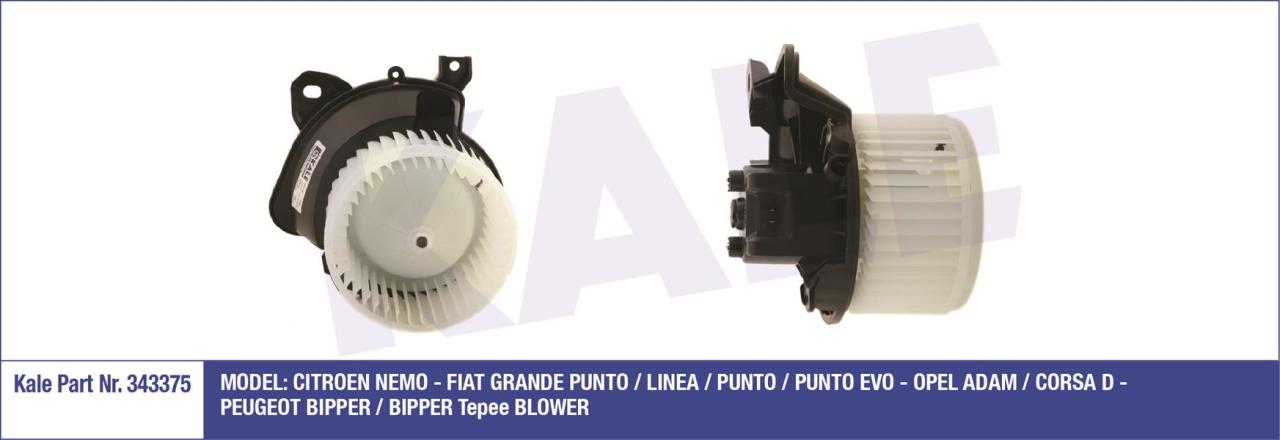 KALORİFER MOTORU 12V CORSA D-COMBO-ADAM-BIPPER-NEMO-GRANDE PUNTO-LINEA-PUNTO MEK.-KLİMALI 06