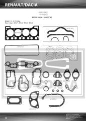 MOTOR TAKIM CONTASI R12 1300 SİLİNDİR KAPAK CONTASI 1.40mm