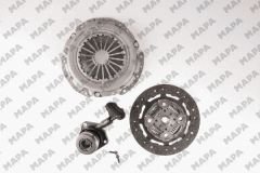 DEBRIYAJ SETI C-MAX 04 08 FOCUS 2 04 11 MONDEO 4 CA2 07 14 123PS BENZ. ECOSPORT 1.5TI 14 VOLVO C30 1.6 06 12 S40 2 1.6 05 12 V50 1.6 06 12 RULMANLI