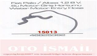 KALORİFER HORTUMU FIAT ALBEA 02 1.2 8V