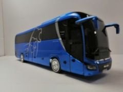 MAKET BOY:68-YÜKSEKLİK:21 CM 1:18 ÖLÇÜ MAN LION S COACH MAVİ