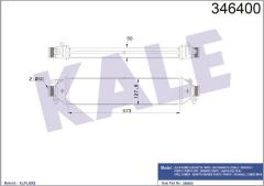 TURBO RADYATÖRÜ INTERCOOLER BRAVO 07 PUNTO 1.4TJET-1.6DMTJ-1.9 DMTJ 05 199A8.000 572x127x50