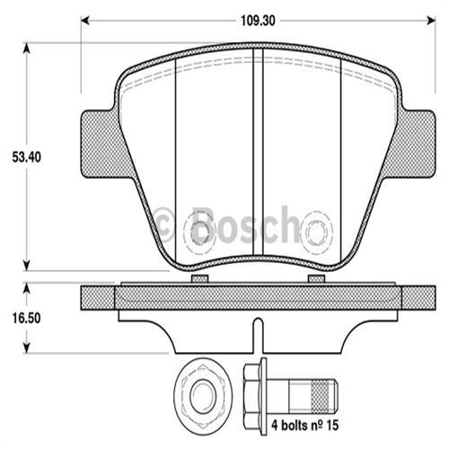 ARKA BALATA CADDY-GOLF6-JETTA-A3-OCTAVIA-SUPERB 10 GDB1841