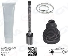 AKS MILI ÖN İÇ SAĞ BMW F10 F12 F13 F06 xDrıve SANZIMAN TARAFI UZUNLUK-> 485MM