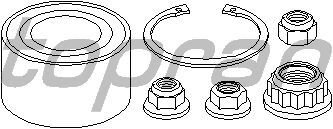 755 ÖN TEKER RULMANI GOLF 4-BORA-A3-SEAT-LEON-TOLEDO-SKODA-OCTAVIA VKBA3455
