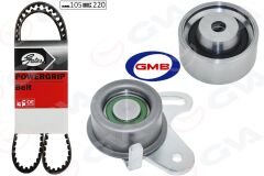 TRİGER KAYIŞ SETİ HYUNDAI ACCENT ADMIRE ERA 1.5L G4EB 01- 1.4L 1.6L G4ED G4EE 01-10 / GETZ 1.4L 06-10 / MATRIX ELANTRA 1.6L 01-06 / KIA RIO 1.4L 1.6L 06-10 / CERATO 1.6L 04-07 1 KAYIŞ 2 RULMAN