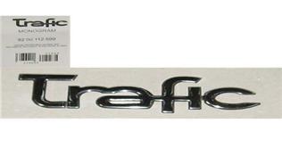 ARKA MONOGRAM YAZI TRAFIC