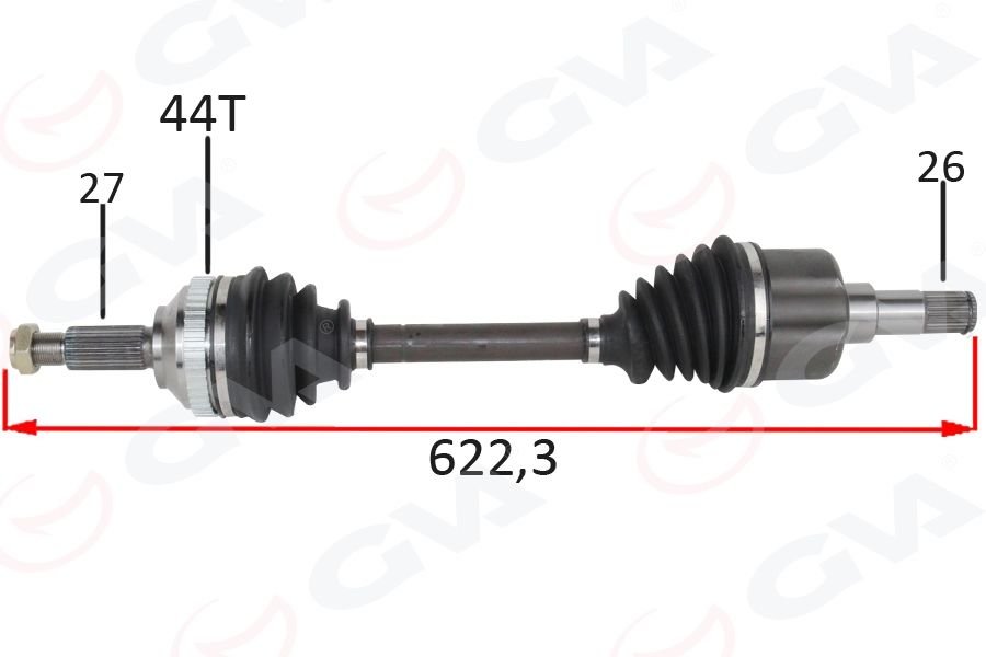 ÖN AKS KOMPLE SOL FORD MONDEO 1 -2 1.6- 1.8- 2.0 93>00 ABSLI