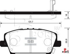 ÖN FREN BALATA HONDA CIVIC 1.8L R18A VTEC FK2 Hatchback 06- / 1.4L L13Z1 FK1 sport 09-