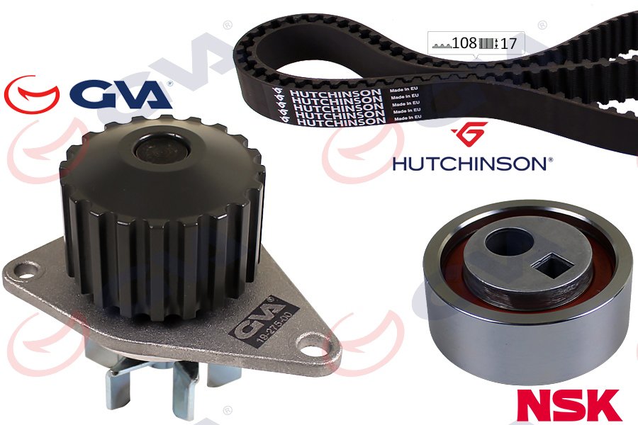 DEVİRDAİMLİ EKSANTRİK GERGİ KİTİ(108x170)P106-206-306-307-405-PARTNER-BERLINGO-XSARA-SAXO 1.4(TU3JP)