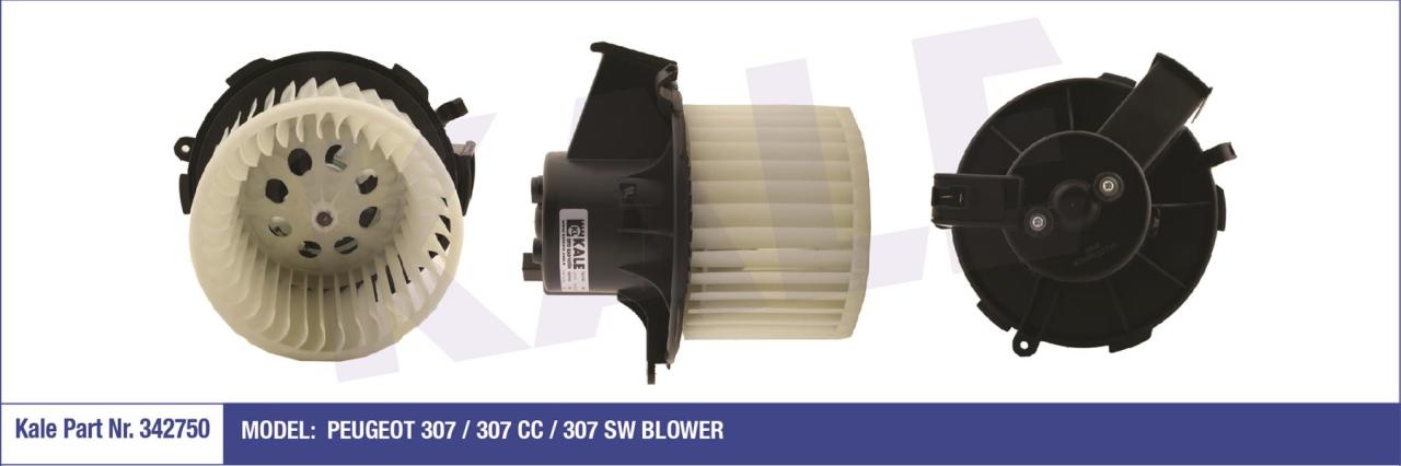 KALORİFER MOTORU 12V PEUGEOT 307-307 CC-307 SW