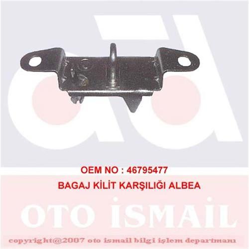 BAGAJ KİLİT KARŞILIĞI ALBEA 210059
