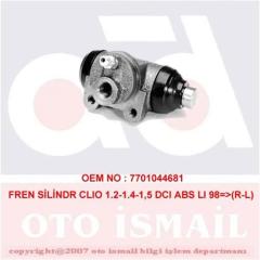 FREN SİLİNDİRİ LOGAN 1.4-1.6 16V-1.5DCI 04 > CLIO 2 1.2-1.4-1.6 16V-1.5DCI 98 > 17.78mm