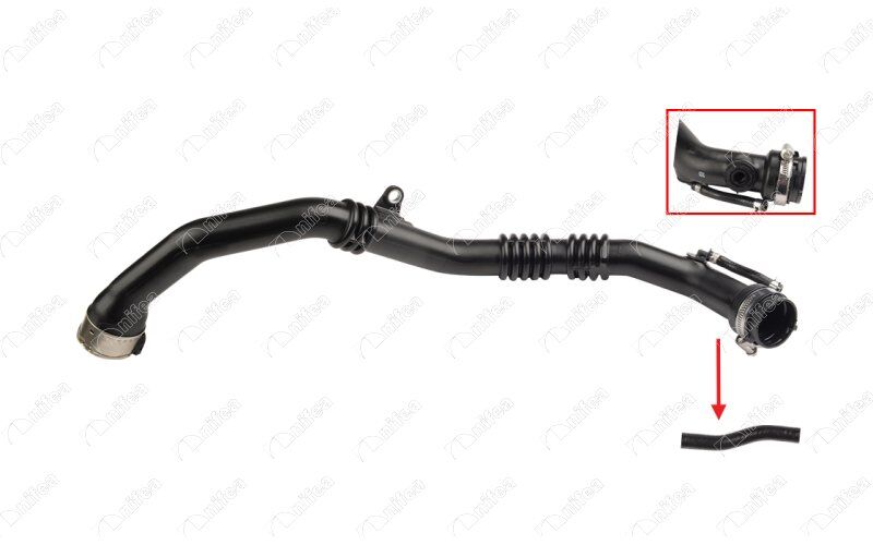 TURBO BORUSU HORTUMU PLASTİK BORU HARİÇ DACIA DOKKER 1.5 dCi K9K 838 12 >