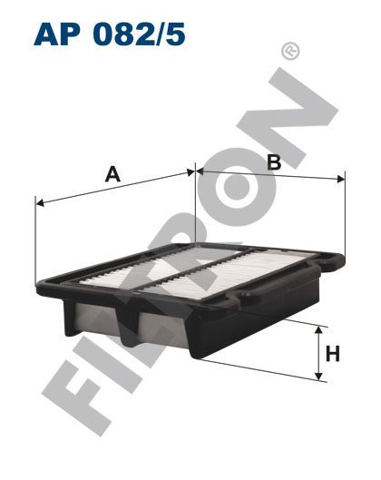 HAVA FİLTRESİ CHEVROLET KALOS 1.2L 1.4L B12S1 F14D T200 02-> / AVEO 1.2L 1.4L F14D SEDAN T250 T255 06->