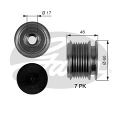 ALTERNATÖR KASNAĞI RULMANLI MERCEDES SPRINTER-VIANO-C SERI W203-S203-CL203 -CLC SERI CL203 -CLK