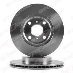 FREN DISK ON HAVA KANALLI 255-4 TOYOTA YARIS 02/10 1.3-1.4 D4D