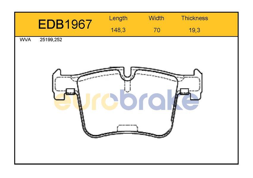 ÖN BALATA BMW F20-F21 11 F22 13 F23 14 F30-F35-F80 11 F31 12 F34 F32 F82 14 F36 14 GDB1942-FDB4394-LP2234